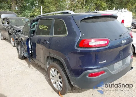 2016 Jeep Cherokee Limited from USA, damaged, VIN 1C4PJMDB7GW218460